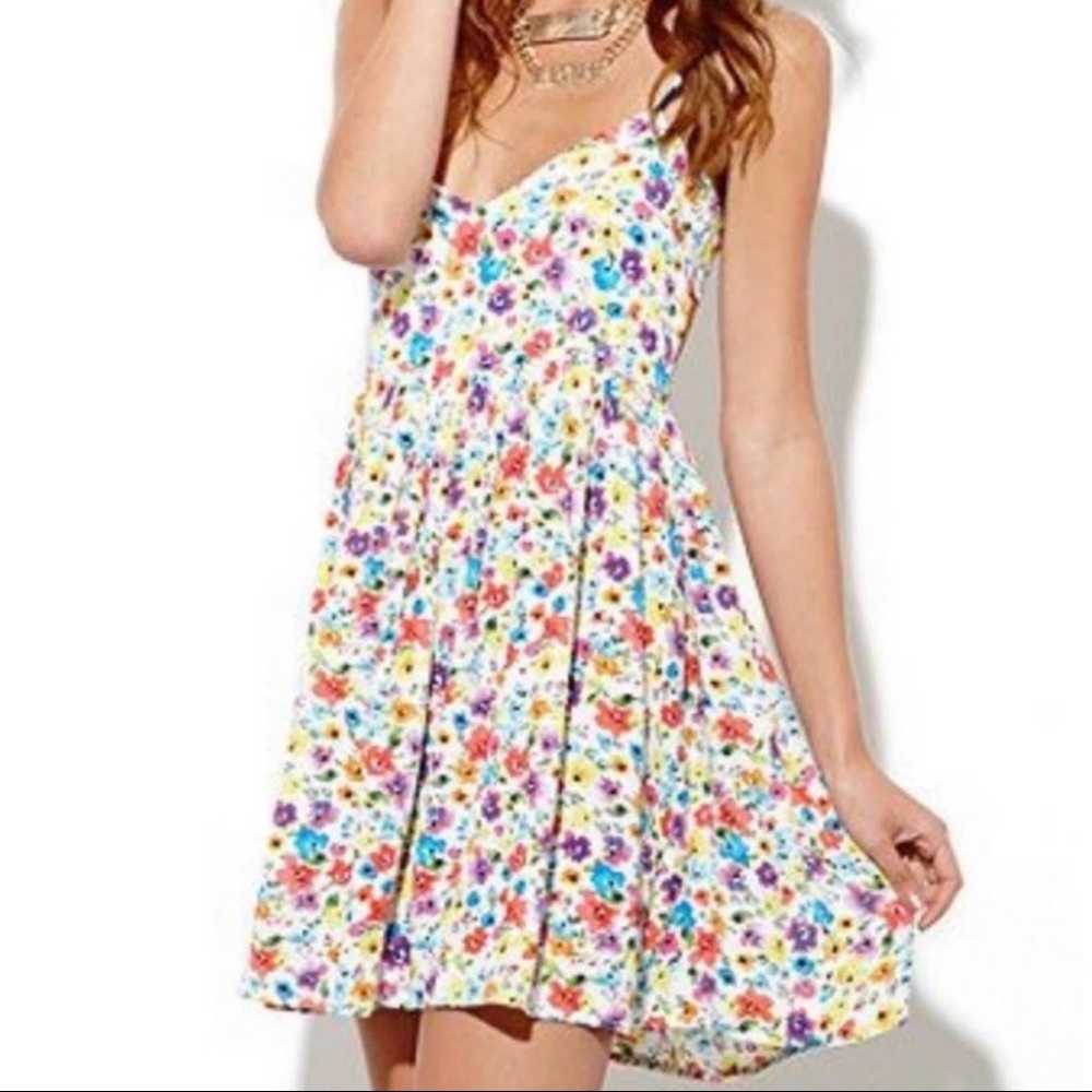 MINKPINK Wildflower Summer Short Dress